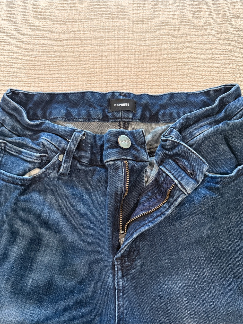 Express High-Rise Dark Indigo Women's Jeans